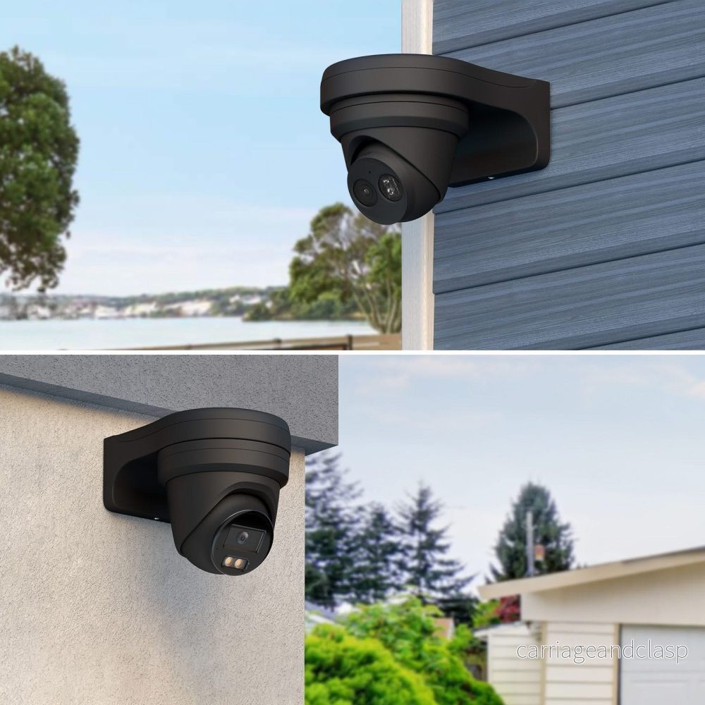 Hikvision DS-2CD2347G2H-LISU/SL ColorVu Hybrid 4MP Turret Svart Flash / Siren - Bild 3