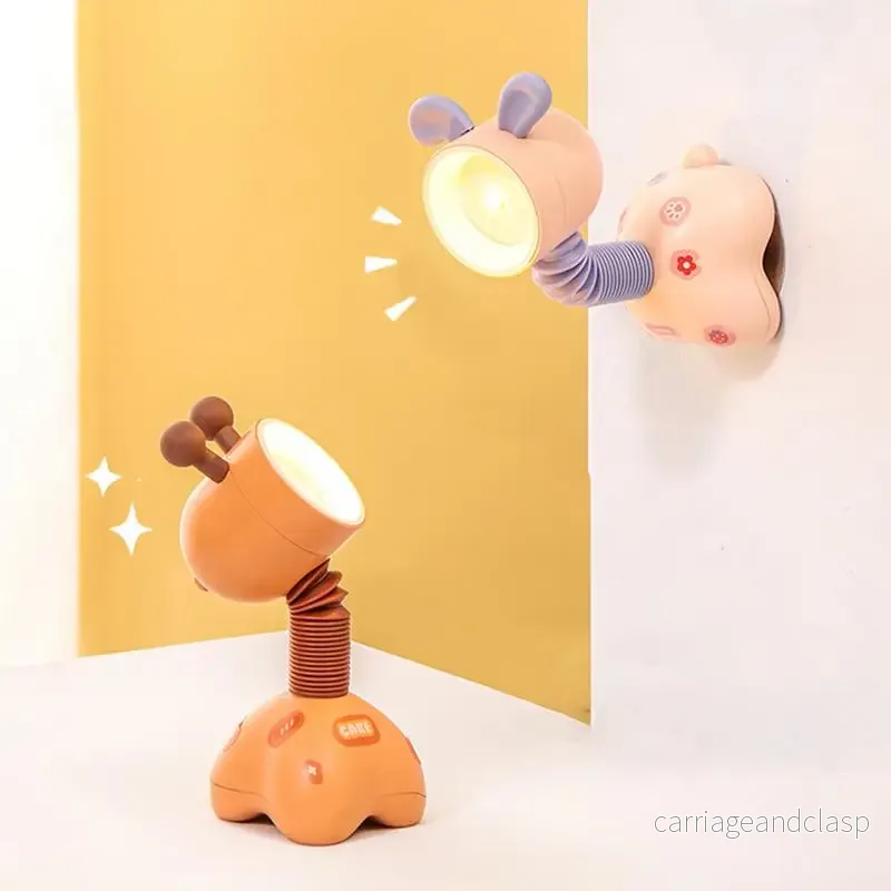 Mini Pet Magnetisk Återkallbar Natt Skrivbordslampa | Veska - Bild 3