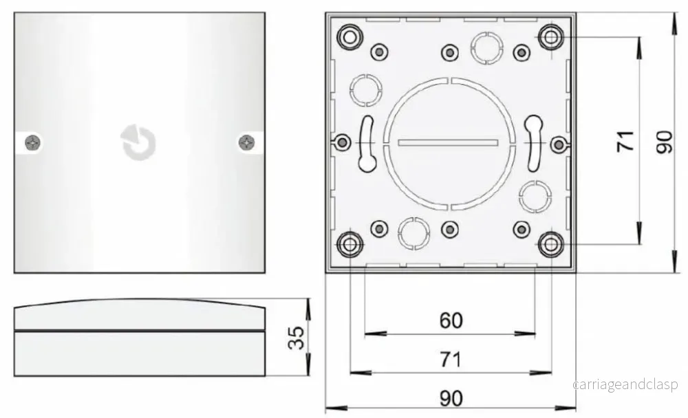 Jablotron JA-120N Modul för öppning av elektriska lås - Bild 3