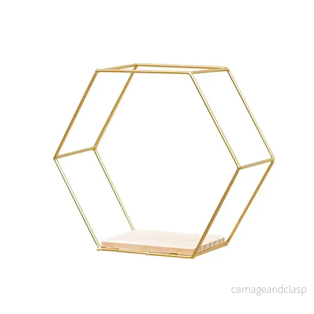 Hexagonala Flytande Väggfack | Veska Hexagonala Flytande Väggfack | Veska