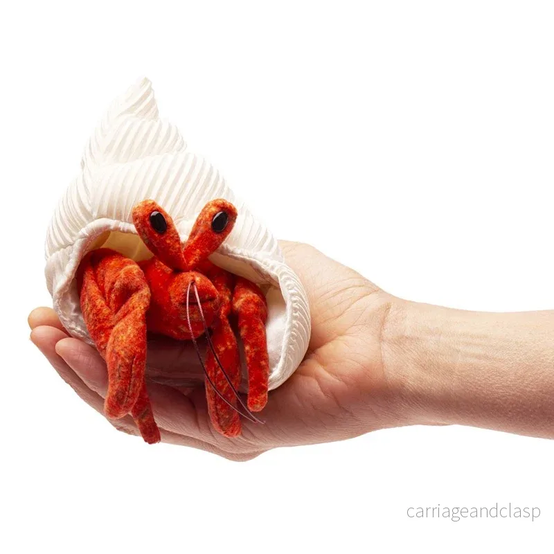Folkmanis® Puppets – Mini Hermit Crab (Eremitkräfta)
