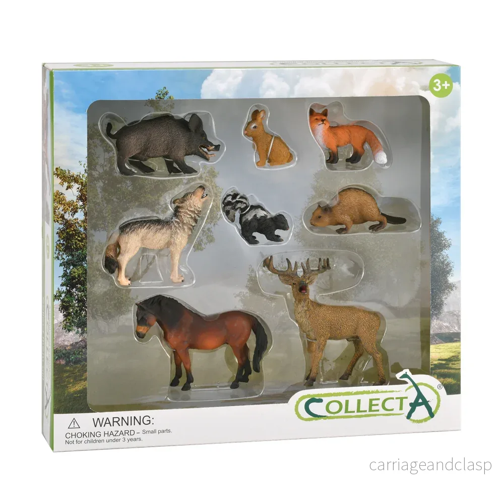 CollectA – Skogsdjur 8 st i presentbox CollectA – Skogsdjur 8 st i presentbox