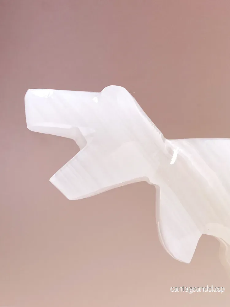 Vit onyx T-rex (nr 1) - Bild 3