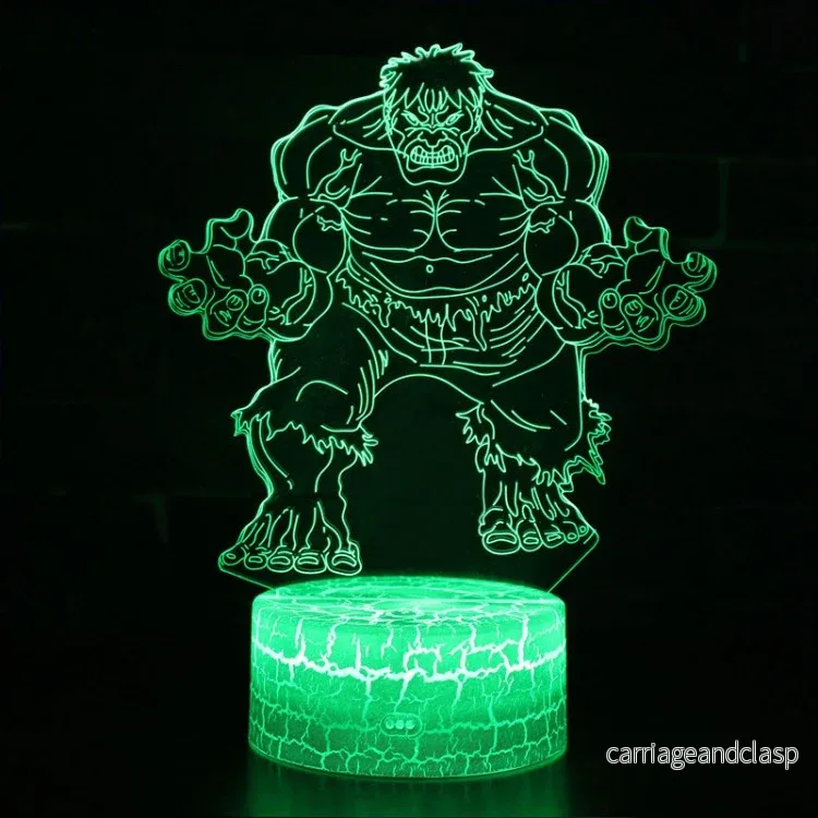 3D Lampa Marvel Hulk | Veska