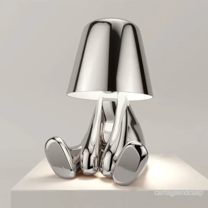 Manlamp – Konstfull modern LED-bordslampa | Veska