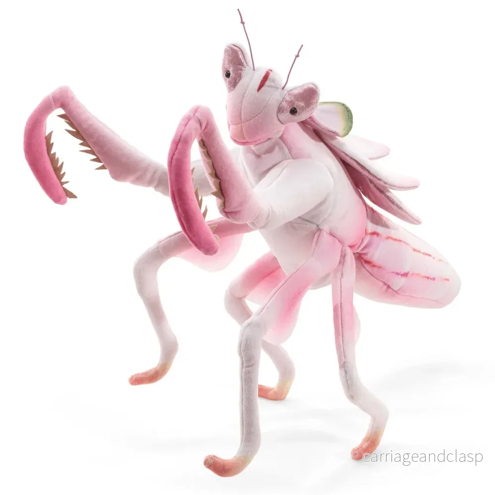 Folkmanis® Puppets - Orkidé Bönsyrsa Handdocka