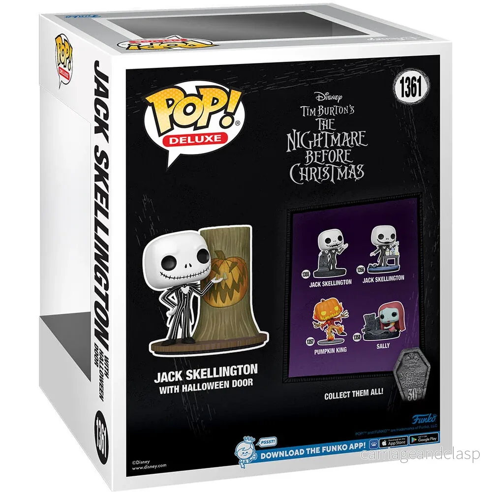 Funko POP Deluxe! Disney: Nightmare Before Christmas - 30th Anniversary With Halloween Door - Bild 3