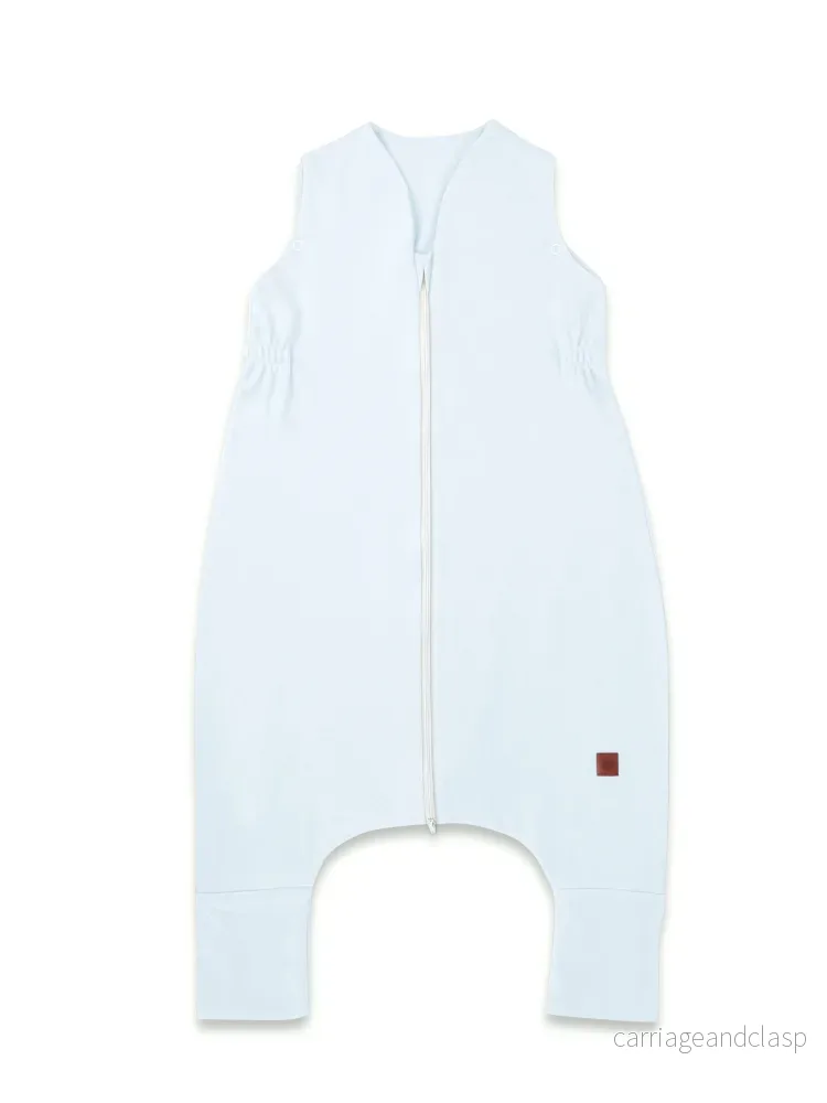 MimiNu Sovpåse med fötter, Baby Blue - Bild 2