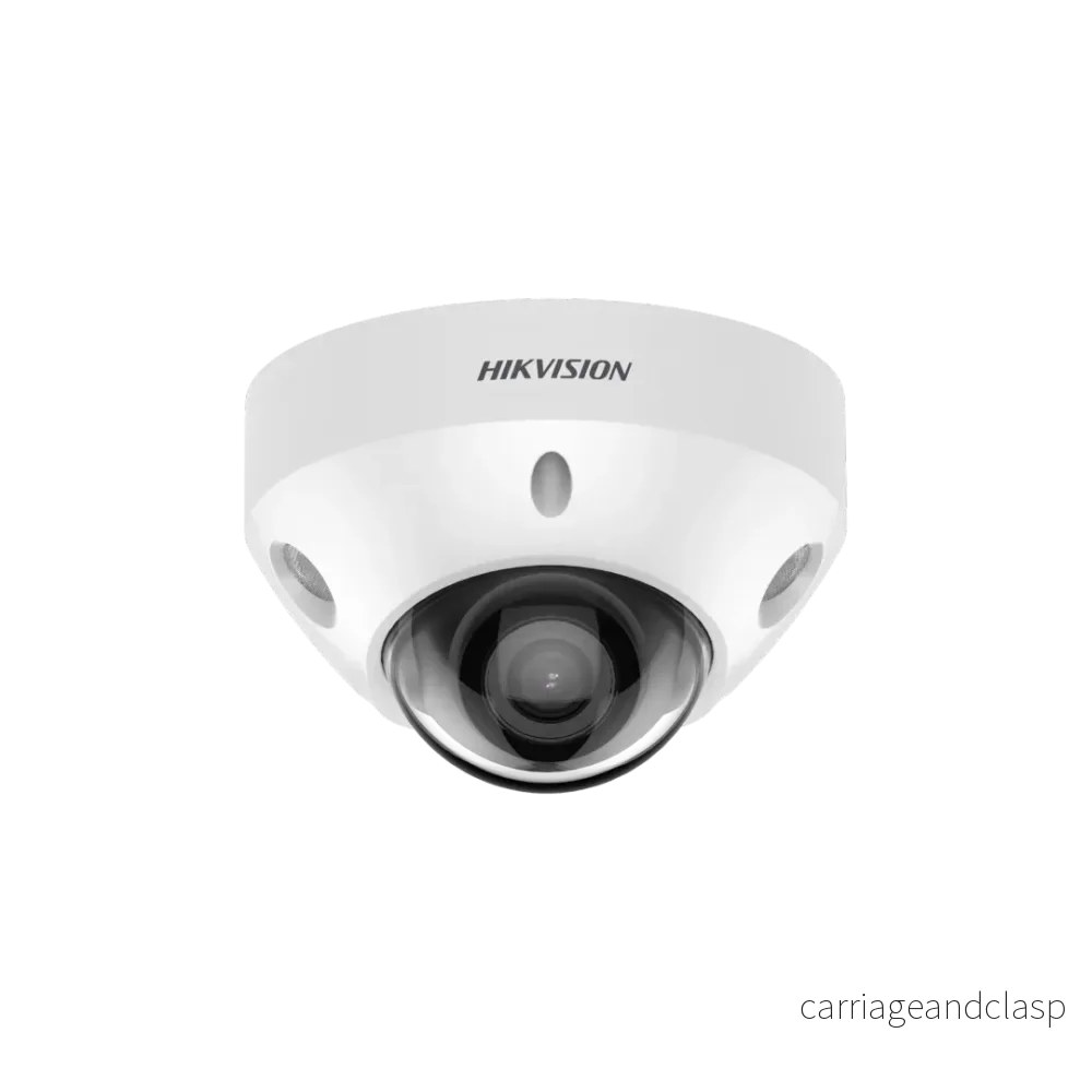 Hikvision DS-2CD2546G2-IS 4MP Dome Acusense SD-kortplats IR-Led PoE inbyggd mikrofon - Bild 3
