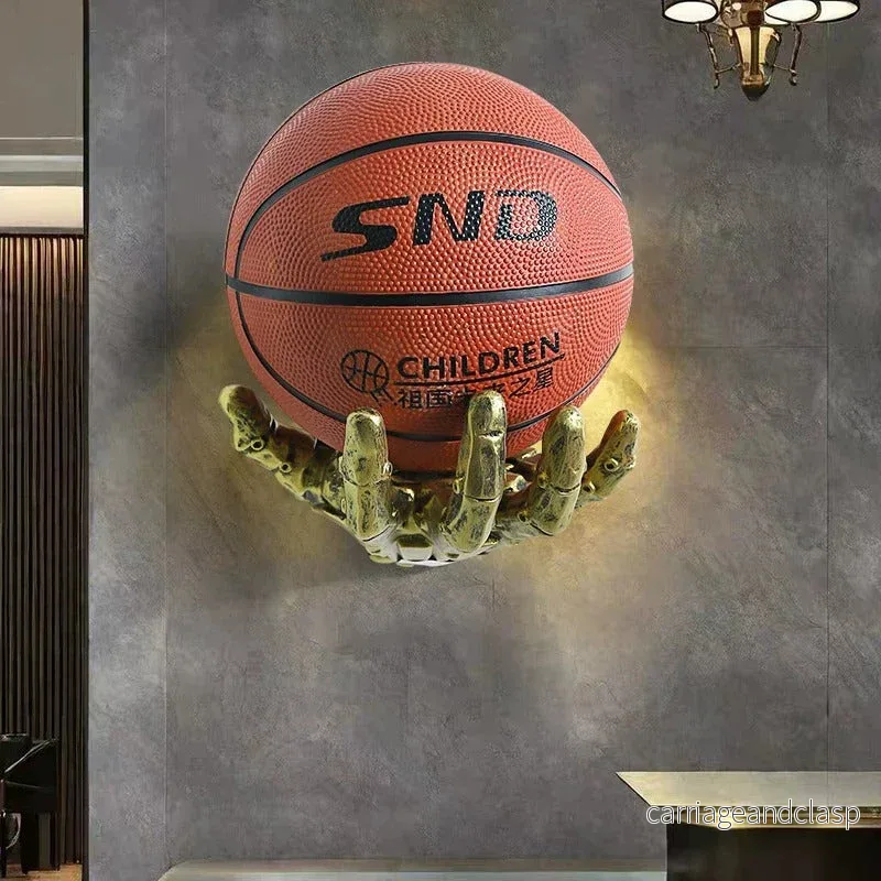 Robotisk hand basketväggmonterad rack | Veska - Bild 3