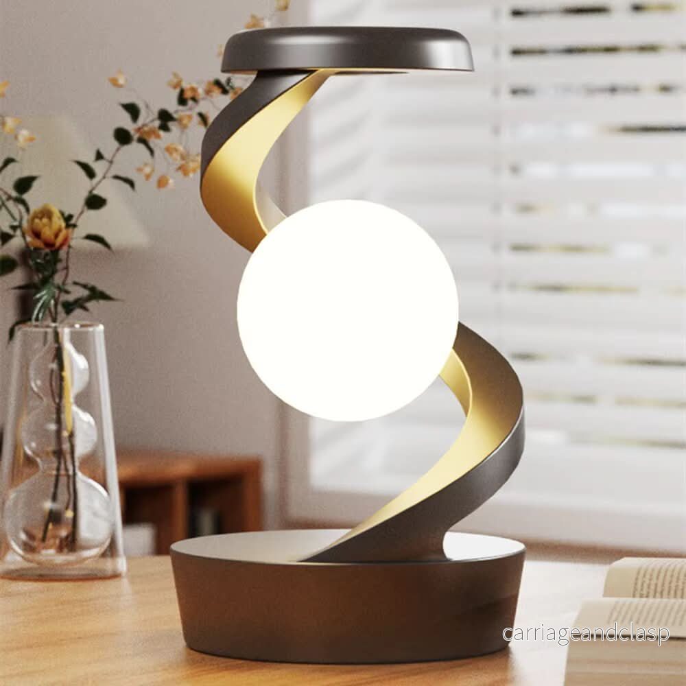 LED Bordslampa med Trådlös Laddning | Veska