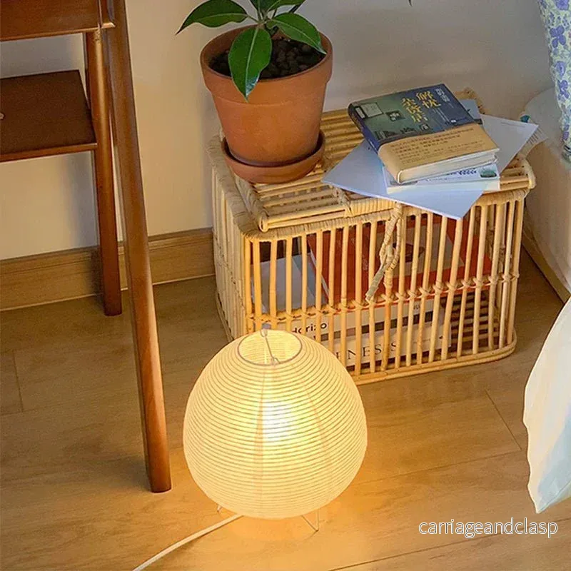 ZenGlow – Elegant bordslampa i Wabi Sabi-stil för en lugnande inredning | Veska - Bild 2