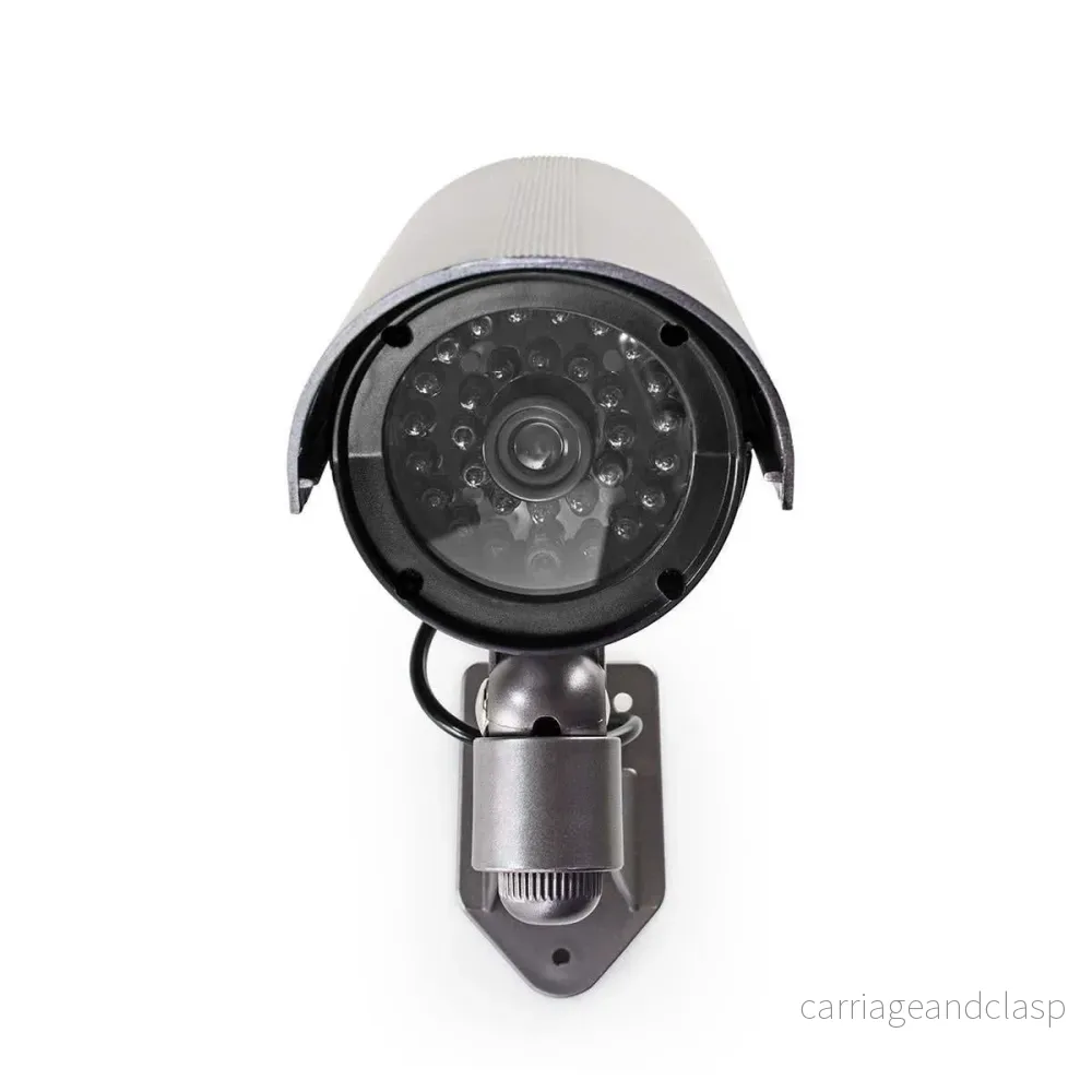 Nedis Dummy säkerhetskamera Bullet IP44 Silver