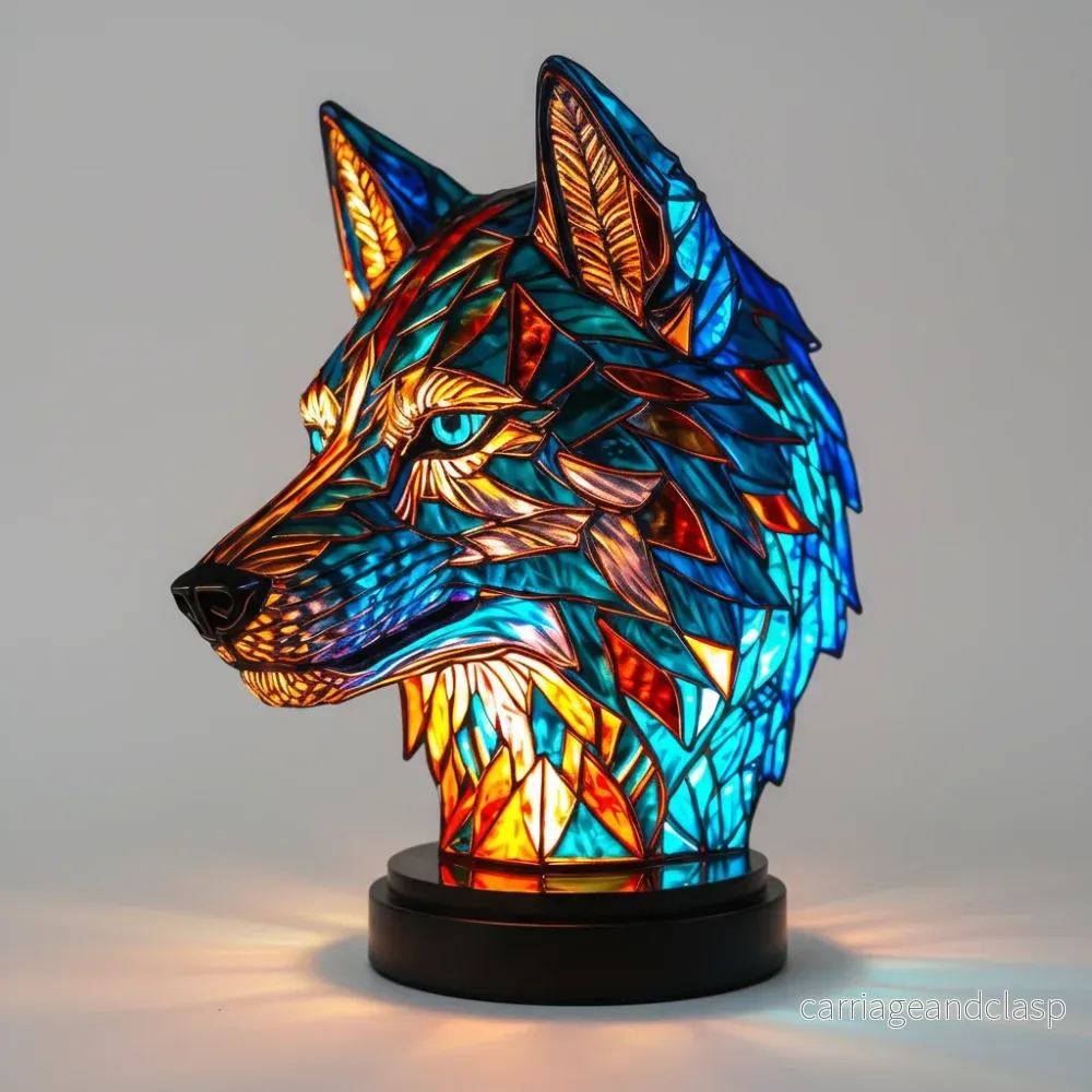 Konstnärlig bordslampa – LightArt | Veska