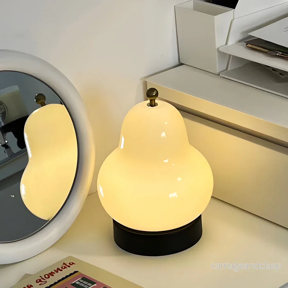 Veska | Elegant USB Päronformad Bordslampa med Dimbart LED - Bild 2