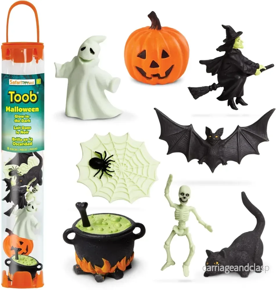 Safari Ltd - Glow in the Dark HALLOWEEN TOOB® (lyser i mörkret)