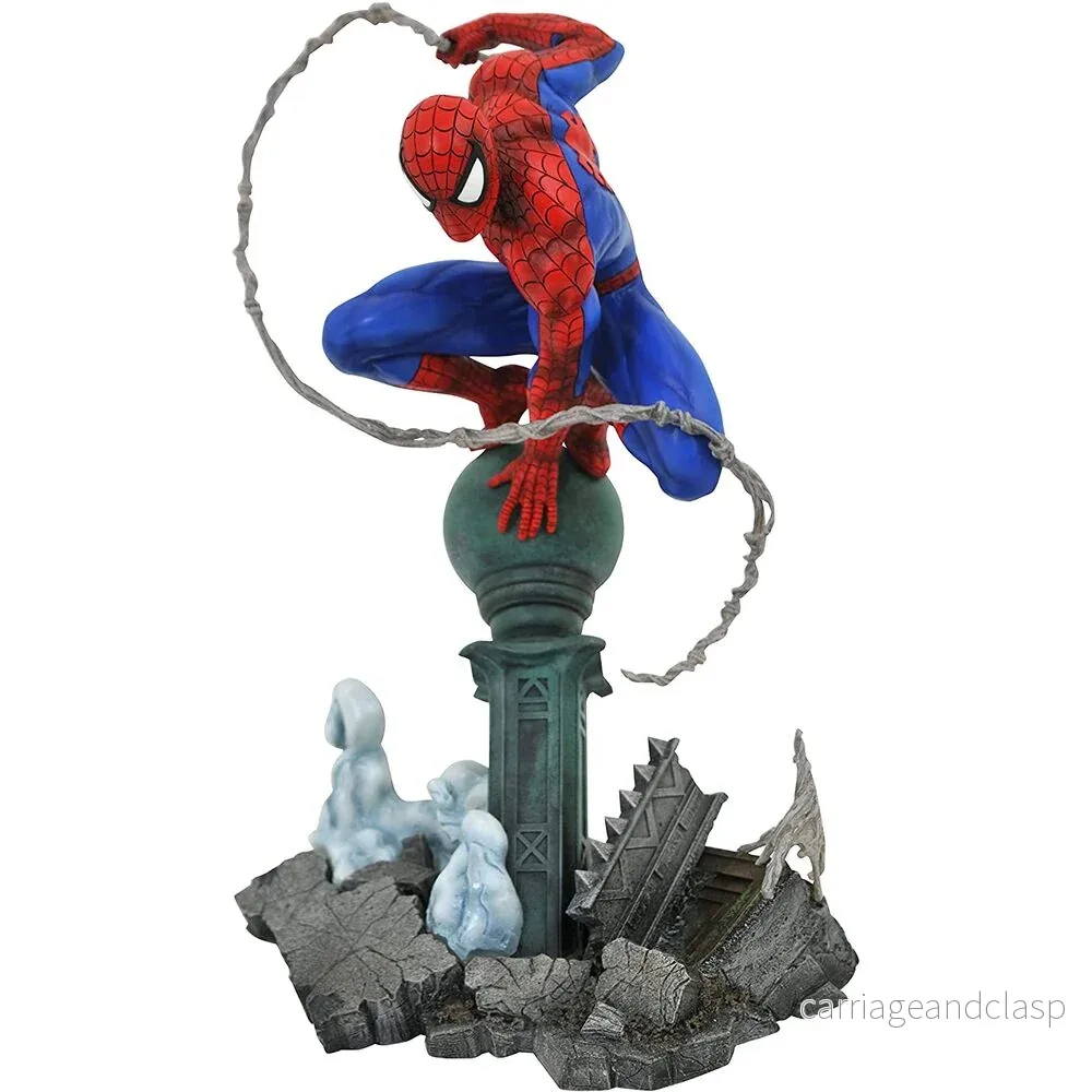 Marvel Comics - Spider-man Gallery (Lamppost) Diorama - Diamond Select - Bild 2