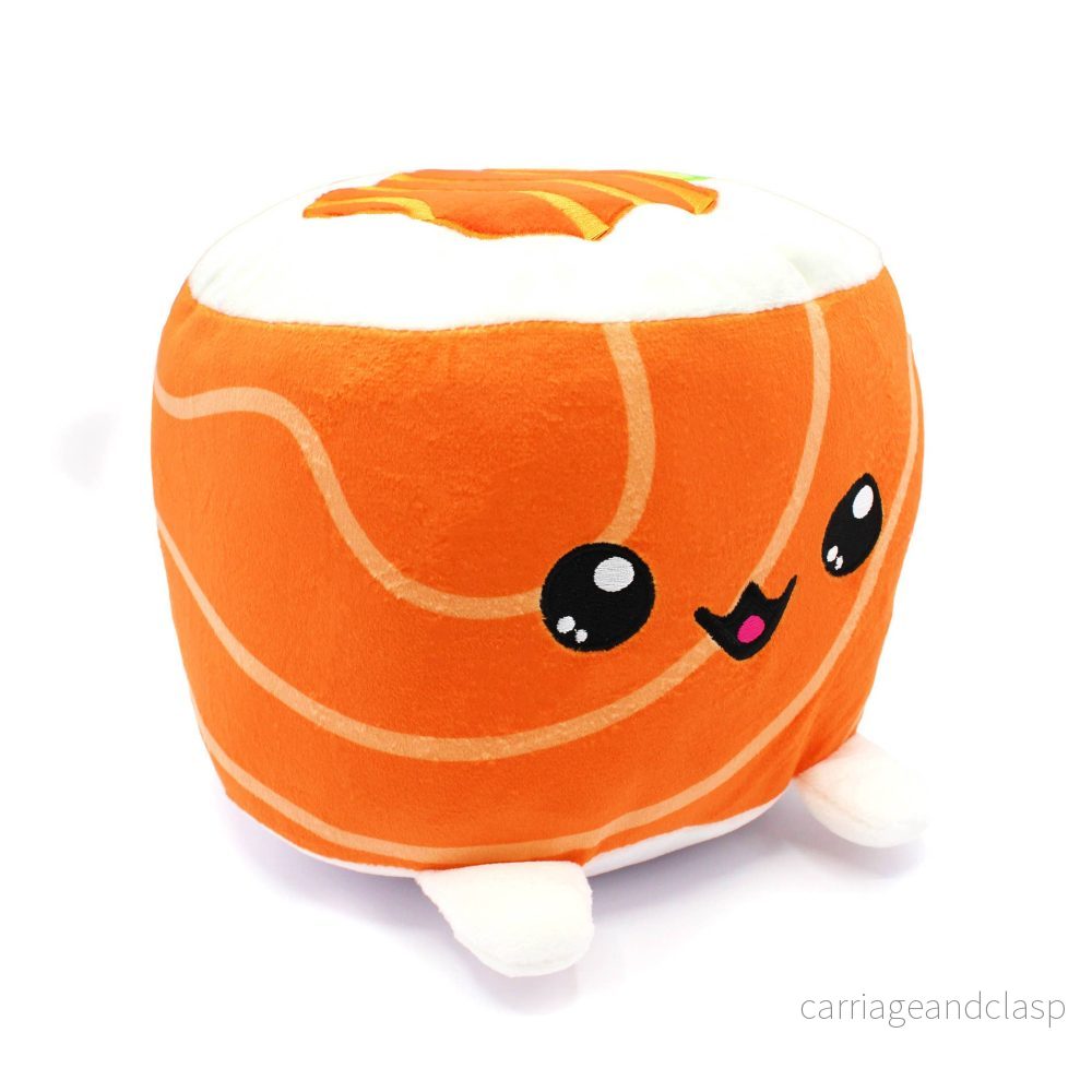 Sushi Uramaki Lax – Kawaii Plushie Sushi Uramaki Lax – Kawaii Plushie