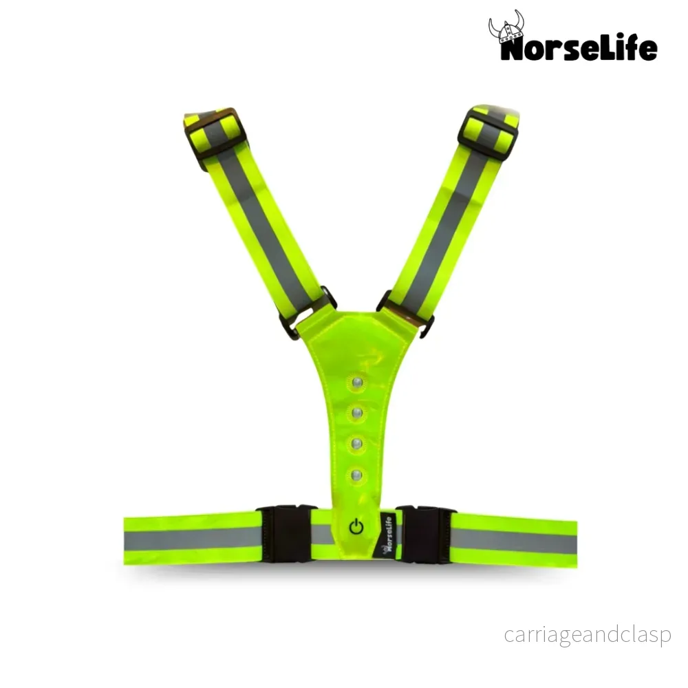 Norselife Reflexväst med LED-ljus 4-pack -Välj färg Norselife Reflexväst med LED-ljus 4-pack -Välj färg