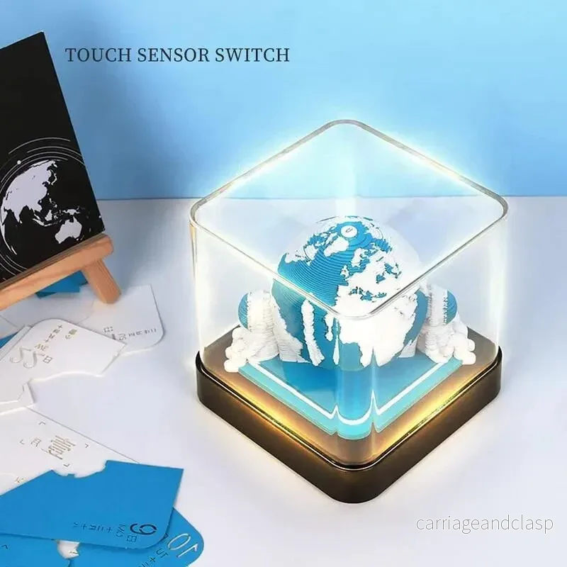 3D Jorden Vandrare Kalender Anteckningsblock | Veska - Bild 3