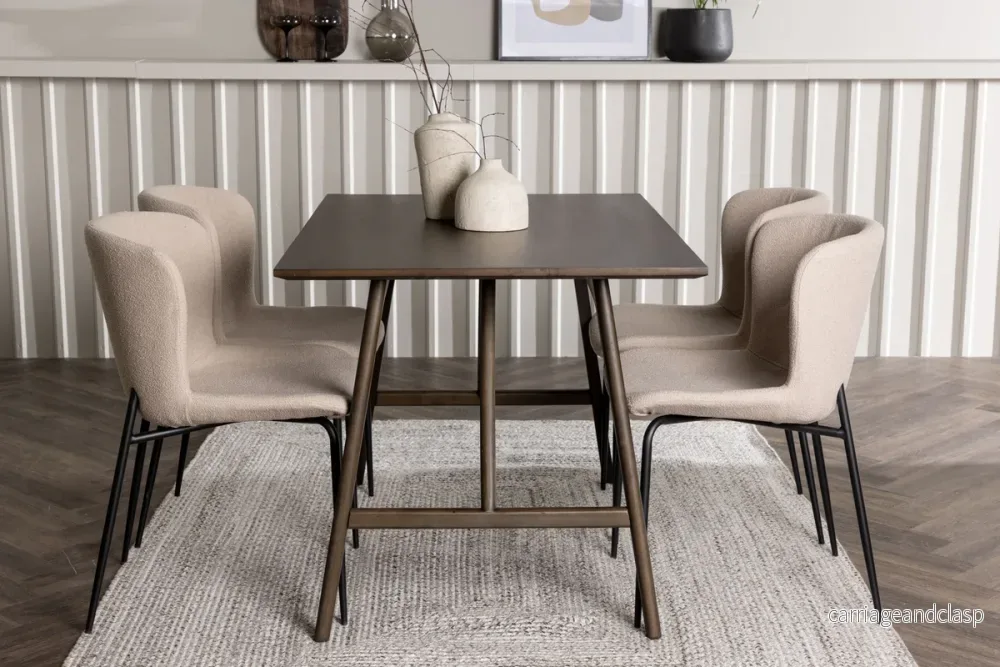 Modesto & Kaseidon Matgrupp Beige/Mörkbrun Modesto & Kaseidon Matgrupp Beige/Mörkbrun