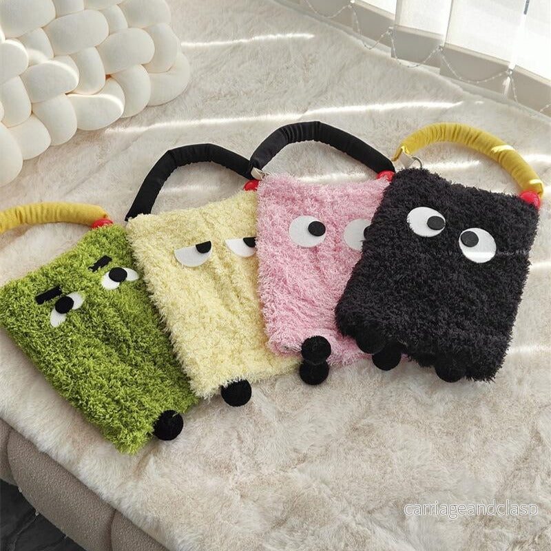 Fluffy Face Tissue Holder | Veska - Bild 2