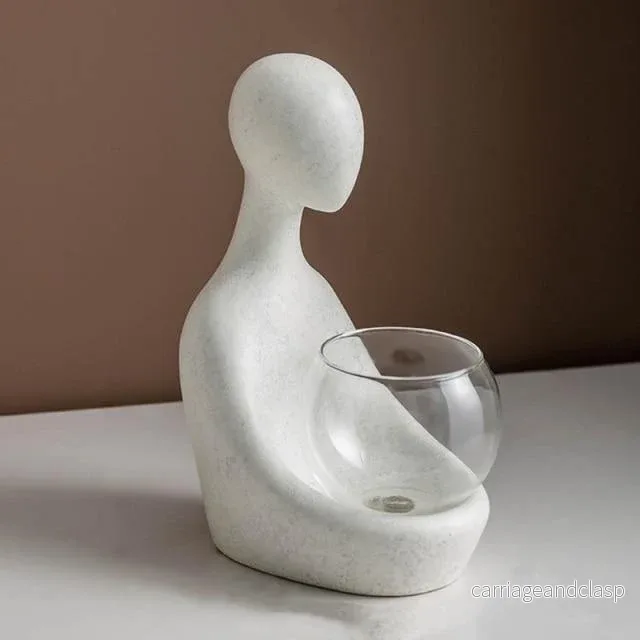 GlowVeskaoom Belyst hydroponisk vas med modern elegans | Veska - Bild 2