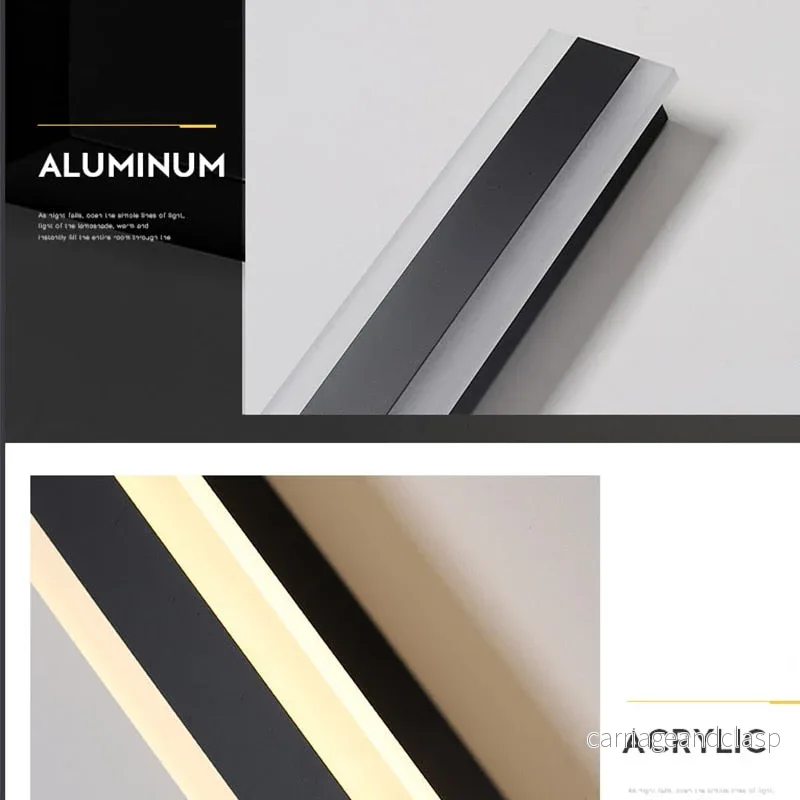 Lång Strip LED Elegant Vägglampa | Veska - Bild 2