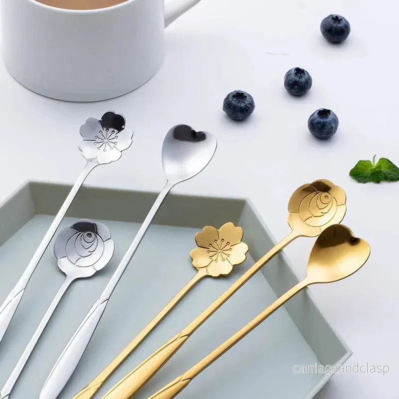 Söta rostfria kaffeskedar | Veska - Bild 2