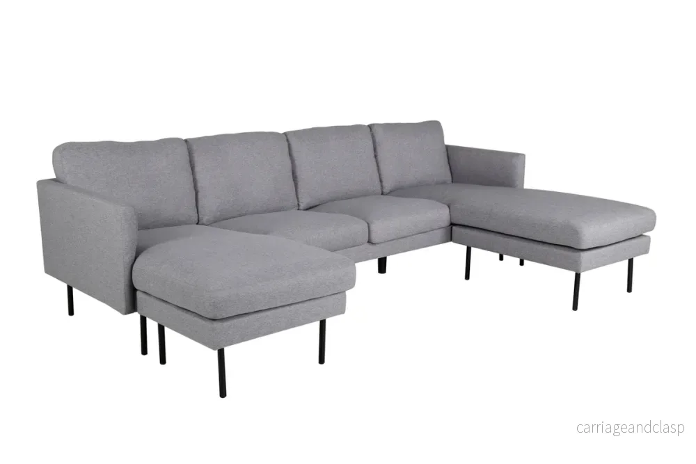 Zoom Divansoffa Grå - Bild 3