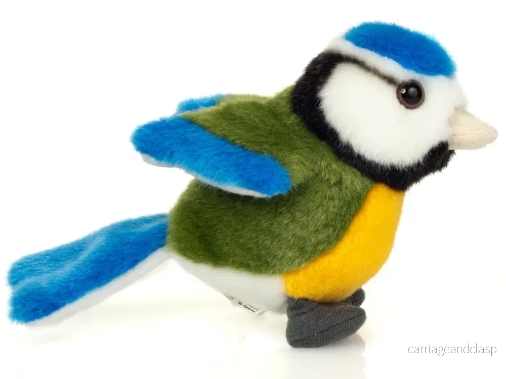 Hermann Teddy - Blåmes (Eurasian blue tit) Gosedjur - Bild 2
