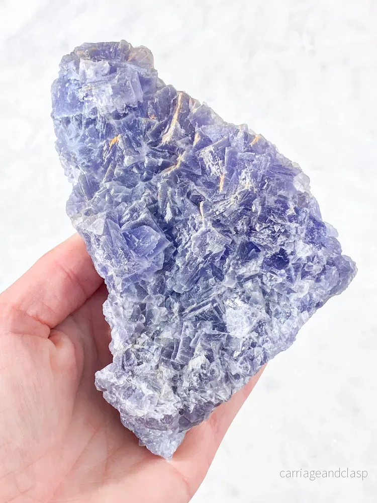 Liten Yunnan Fluoritkluster (Nr. 9) - Bild 2