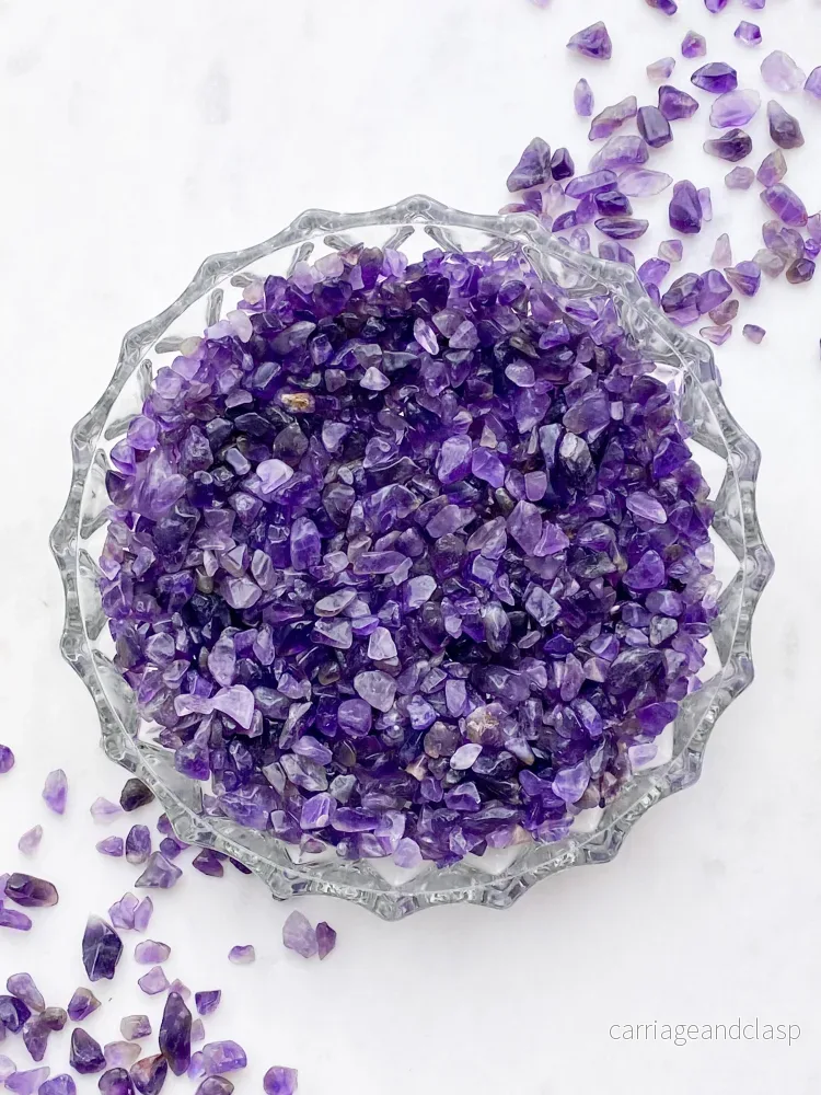 250G Amethyst Chips