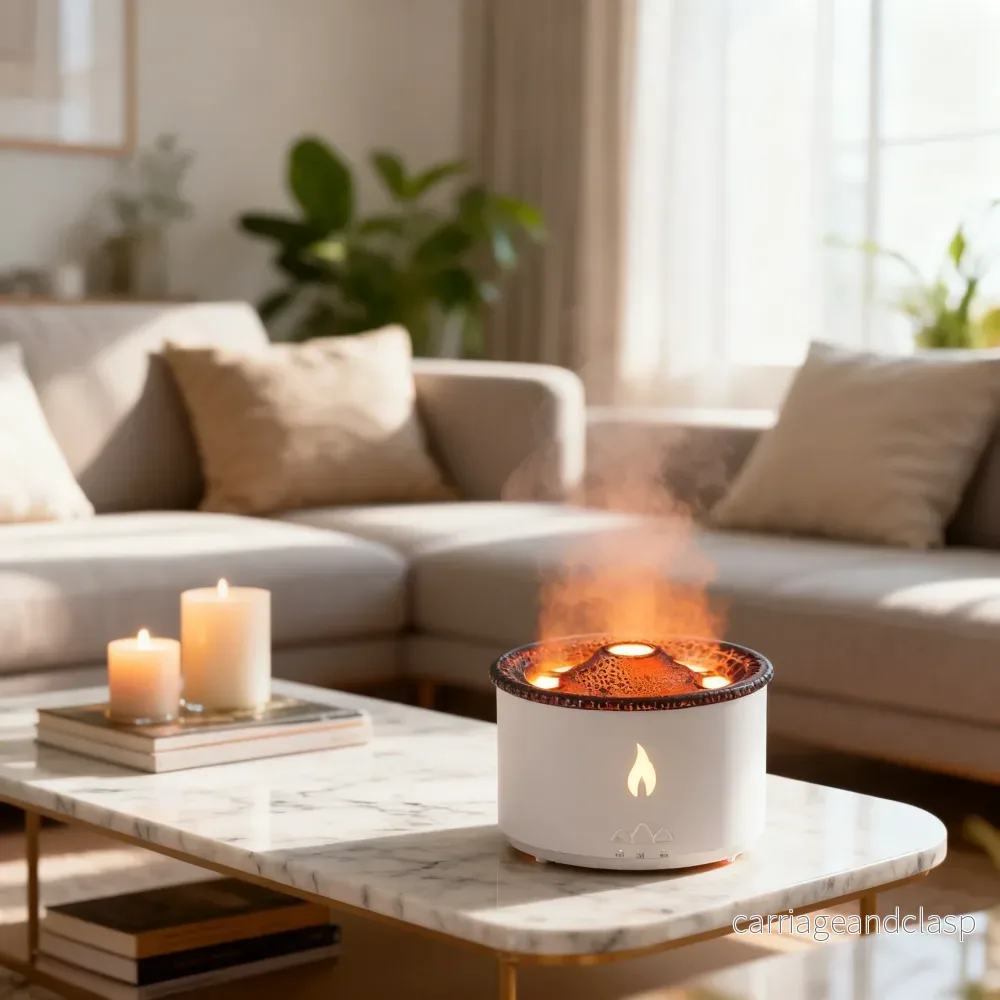 Magisk Luftfuktare – Harmonisk design med rogivande rökringar Magisk Luftfuktare – Harmonisk design med rogivande rökringar