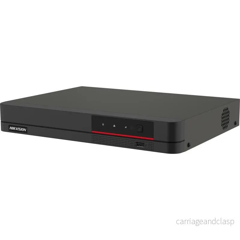 Hikvision DS-7604NI-K1/4P/4G 4-kanals NVR med 4K HDMI 4G och PoE
