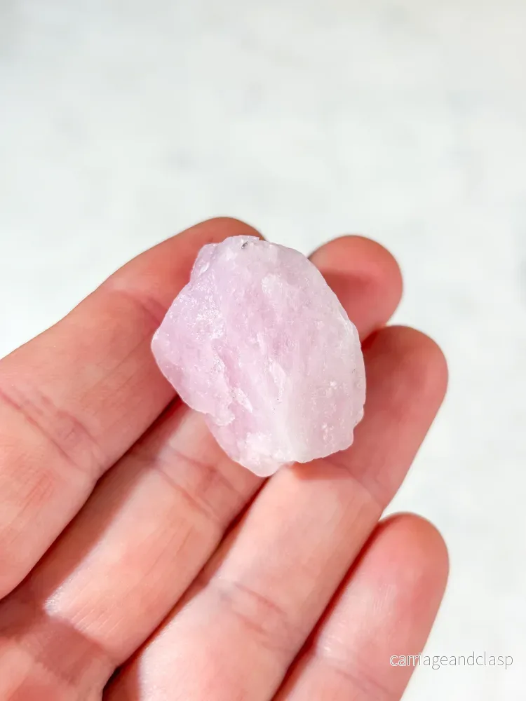 Rå rosa morganit (nr 4) - Bild 3