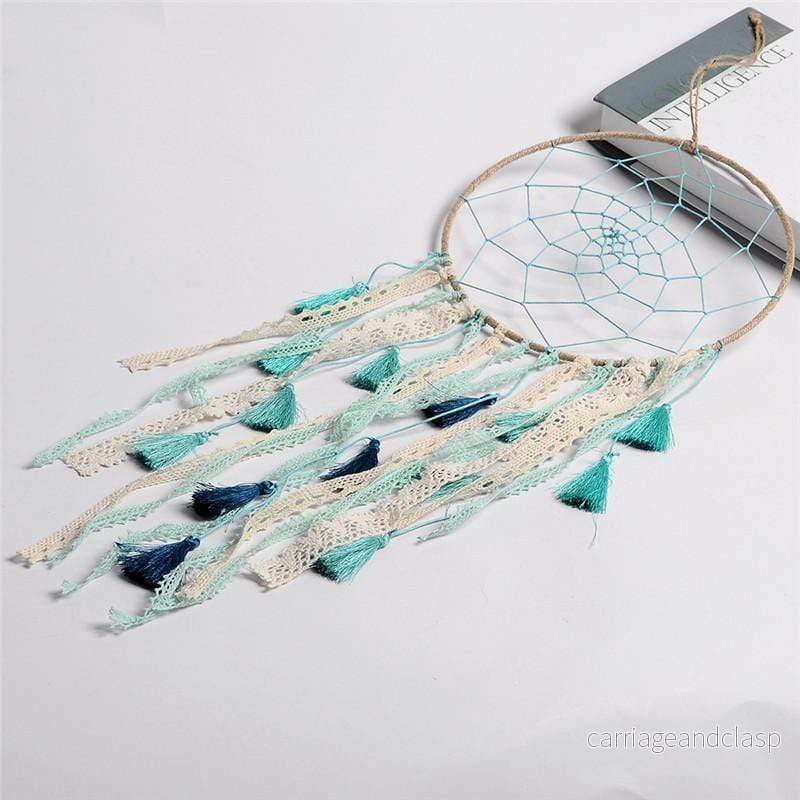 Groovy Dreamcatcher med Pomponger (11 Färger) | Veska - Bild 3