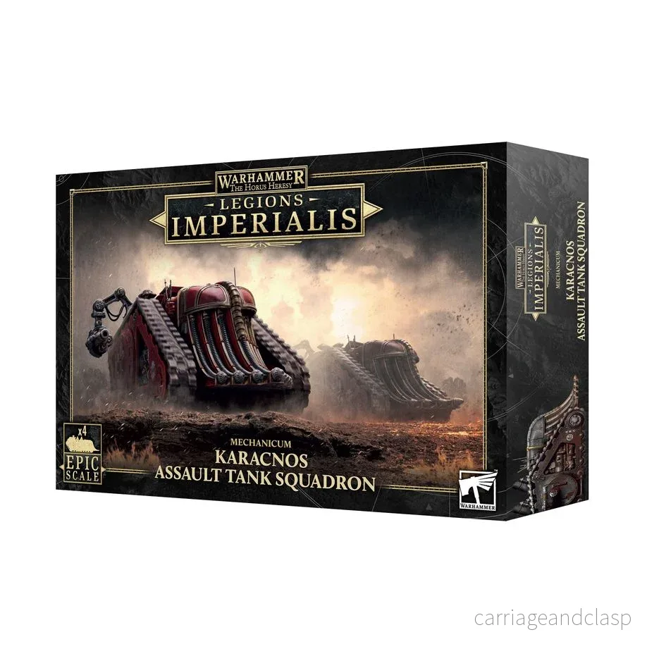Warhammer: Horus Heresy - Legions Imperialis: Mechanicum - Karacnos Assault Tank Squadron