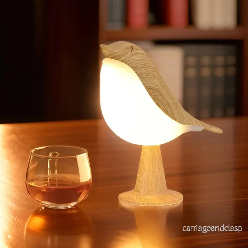 Fågel lampa - Lumina - Touch kontroll - Aromaterapi | Veska