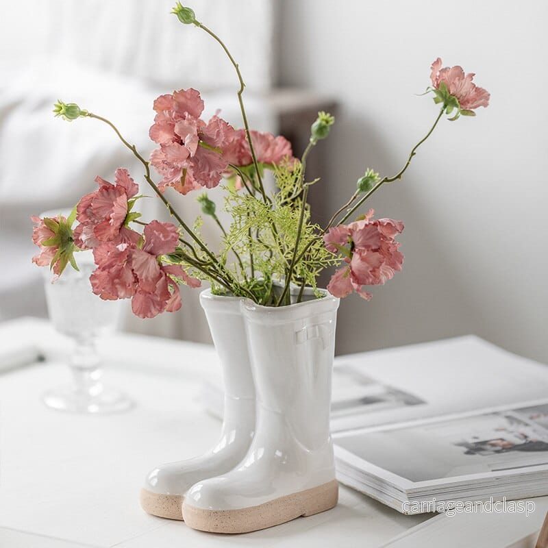 Boots Keramisk Blomm vas | Veska