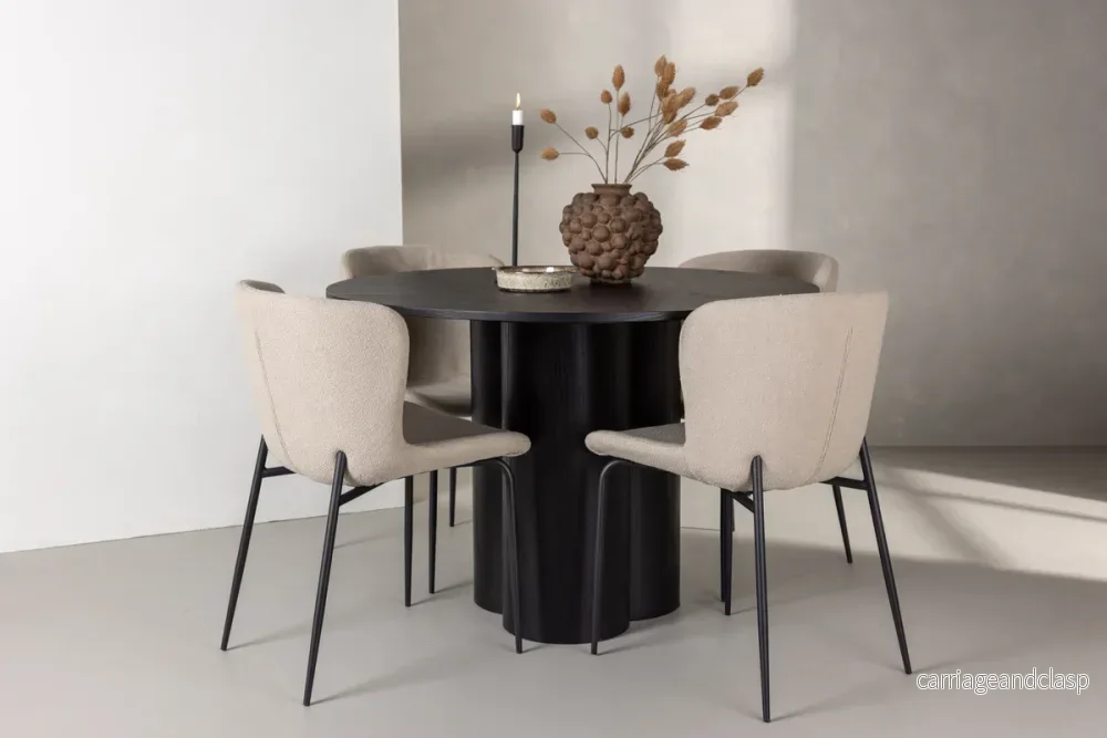 Modesto & Olivia Matgrupp Beige/Svart Modesto & Olivia Matgrupp Beige/Svart