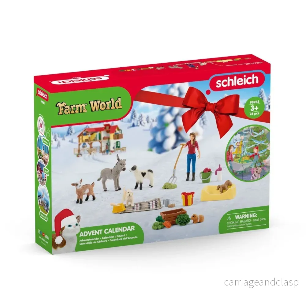 Schleich – Adventskalender FARM WORLD 2023 Schleich – Adventskalender FARM WORLD 2023