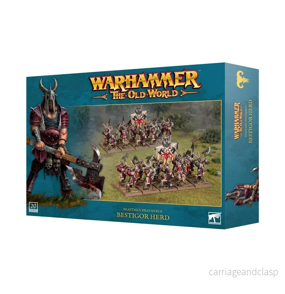 Warhammer: The Old World – Beastmen Brayherds – Bestigor Herd Warhammer: The Old World – Beastmen Brayherds – Bestigor Herd
