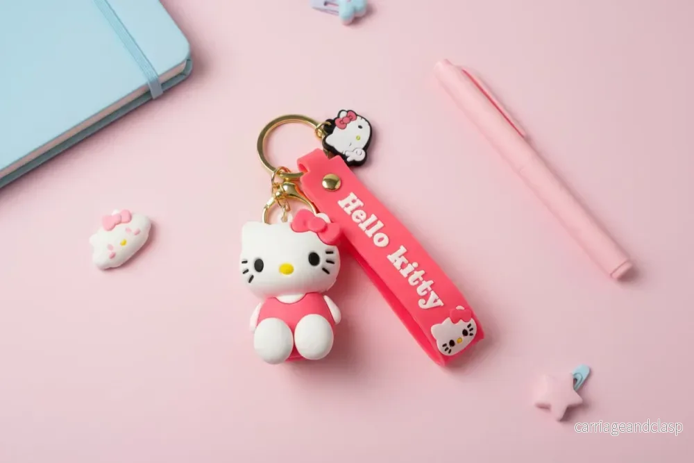 Hello Kitty nyckelring - Bild 2