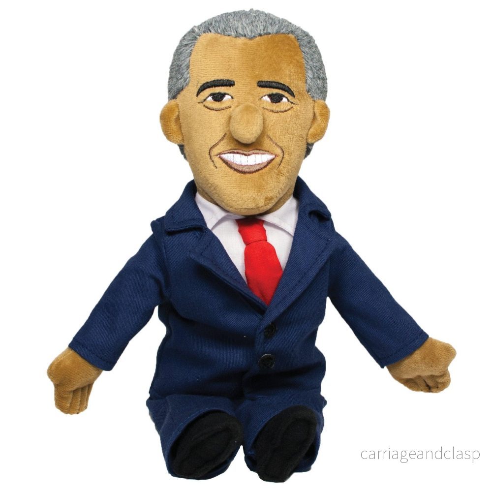The Unemployed Philosophers Guild - Barack Obama - Little Thinker Plysch Docka