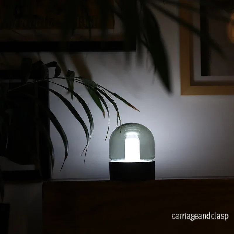Vintage MiniPastell Sängbord Lampa | Veska - Bild 3