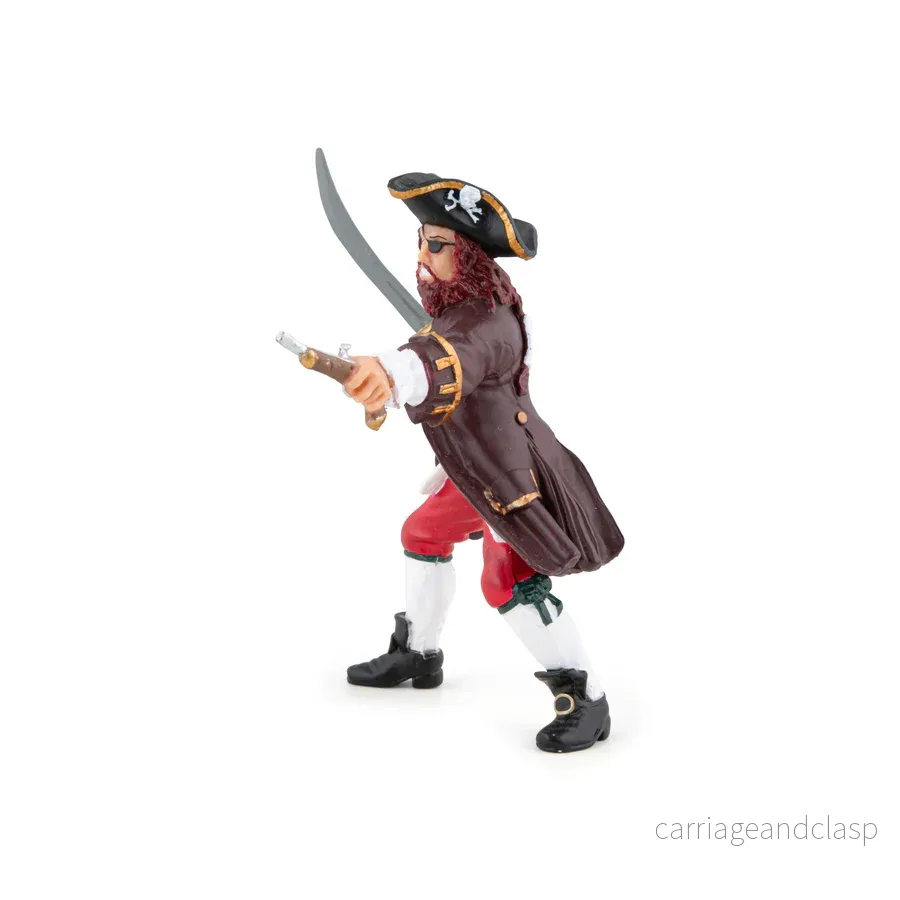 Papo - Pirat Barbarossa Röd - Bild 3