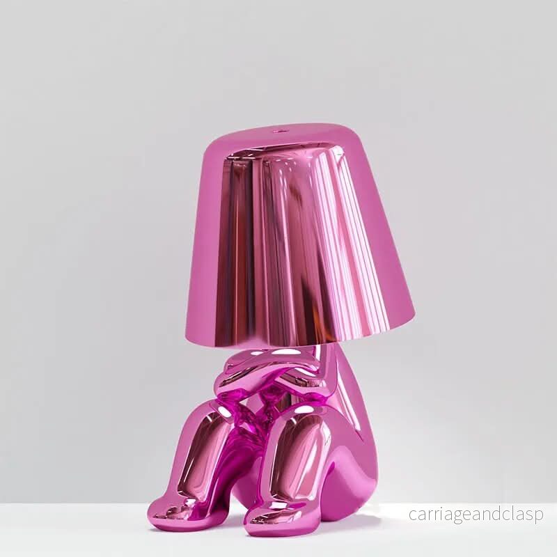 Goldie Resin Tänkarens LED Bordslampa | Veska Goldie Resin Tänkarens LED Bordslampa | Veska