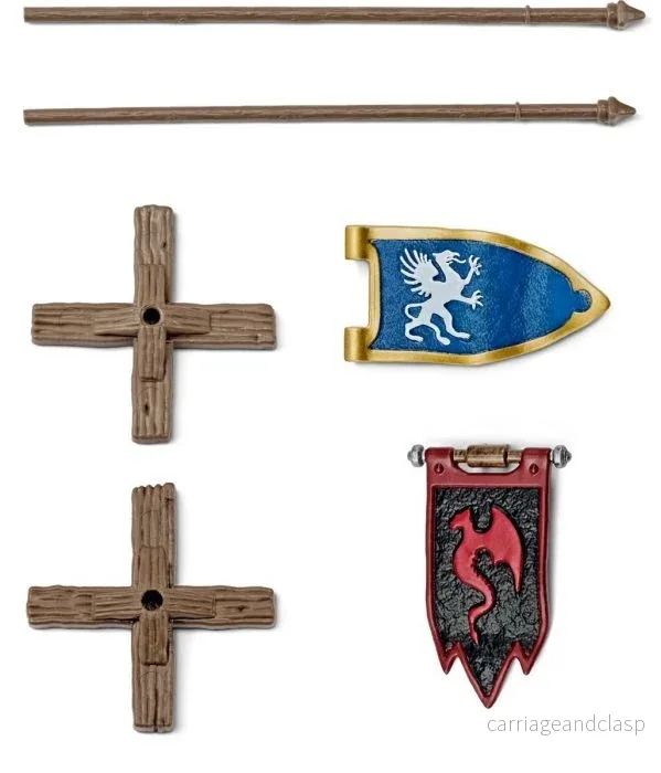 Schleich - Flaggset Eldrador Knight - Bild 2