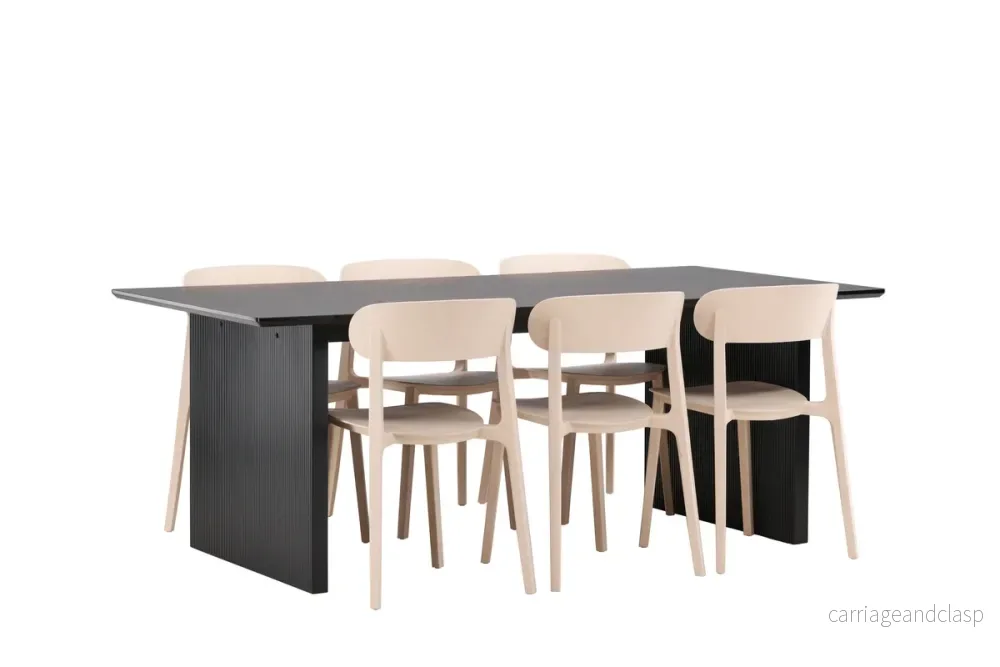 Åstol & Vail Matgrupp Beige/Svart - Bild 3